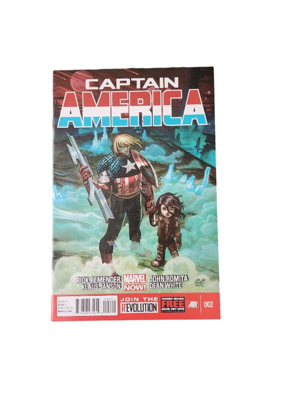 Marvel Now Captain America #2 2013 Comic Book Collector Bagged Boarded
